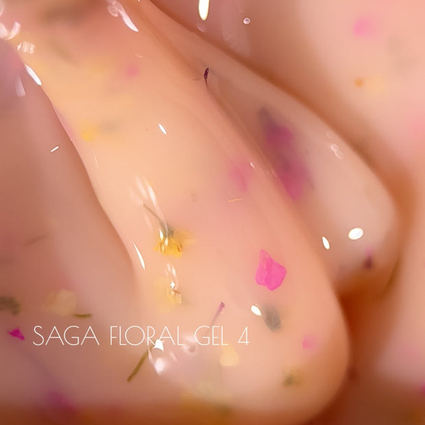  SAGA - Liquid Floral Gel 04 obarvan čopič | Bellu