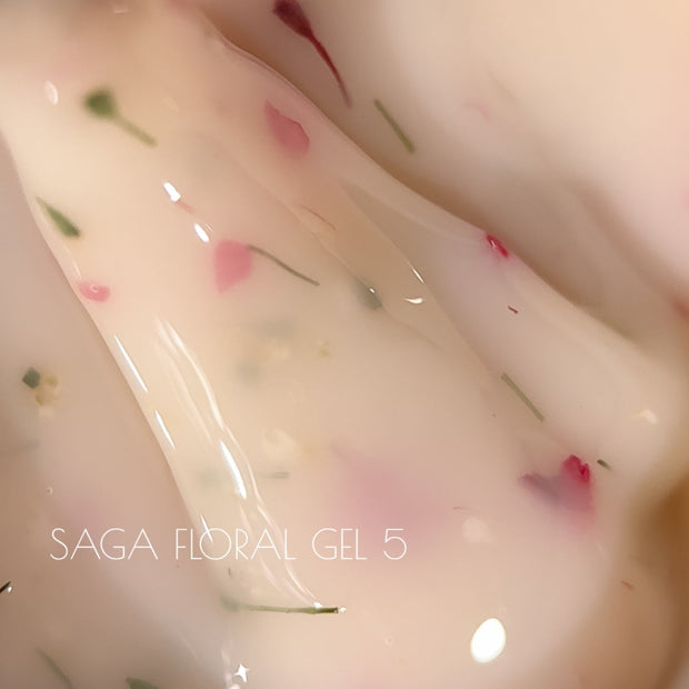 SAGA - Liquid Floral Gel 05 obarvan čopič | Bellu