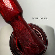 SAGA Wine Cat 03, 10 ml – magnetni gel lak z učinkom mačjega očesa