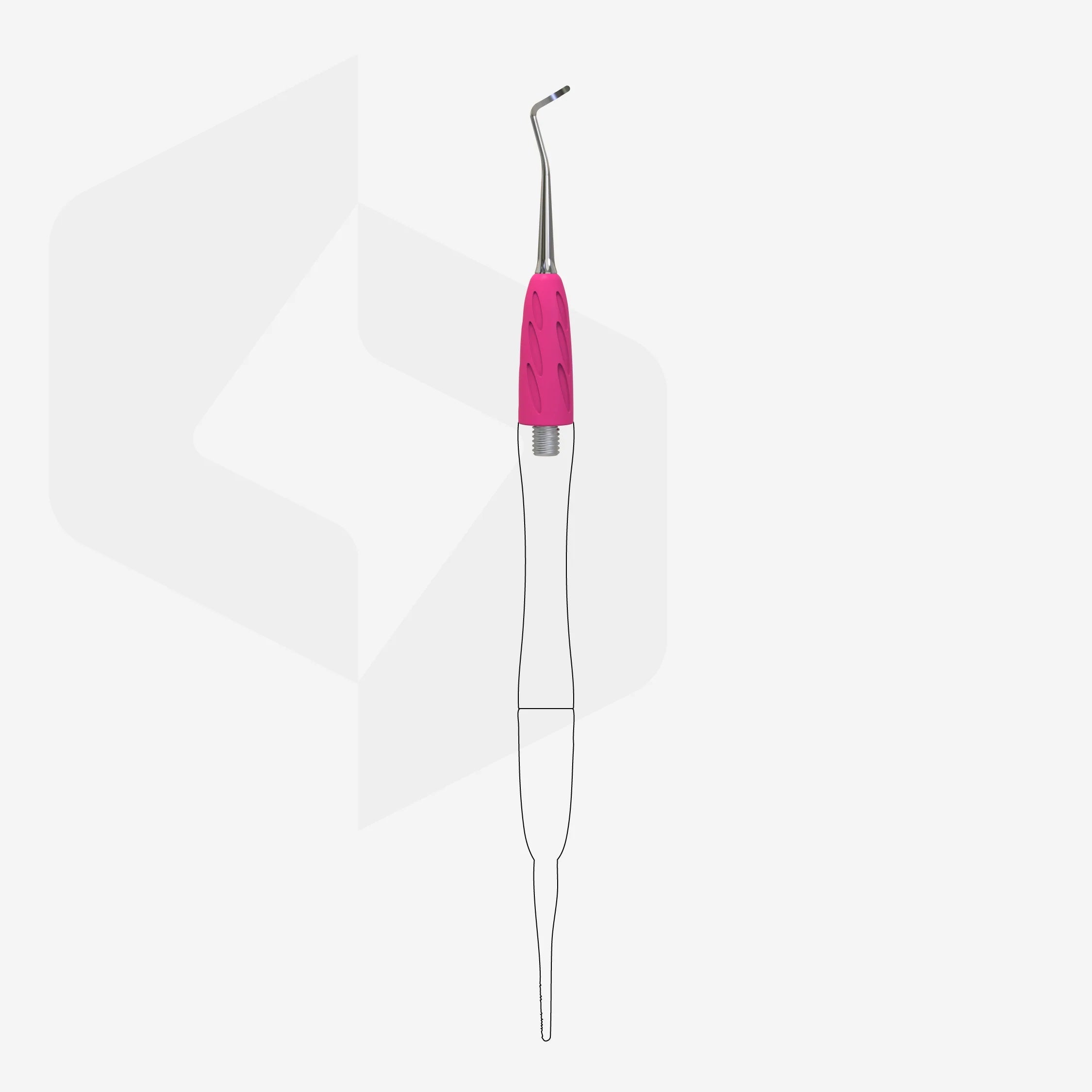 STALEKS PRO STALEKS - delovni nastavek COMBO UNIQ 31 – curette (ukrivljena levo) - Bellu