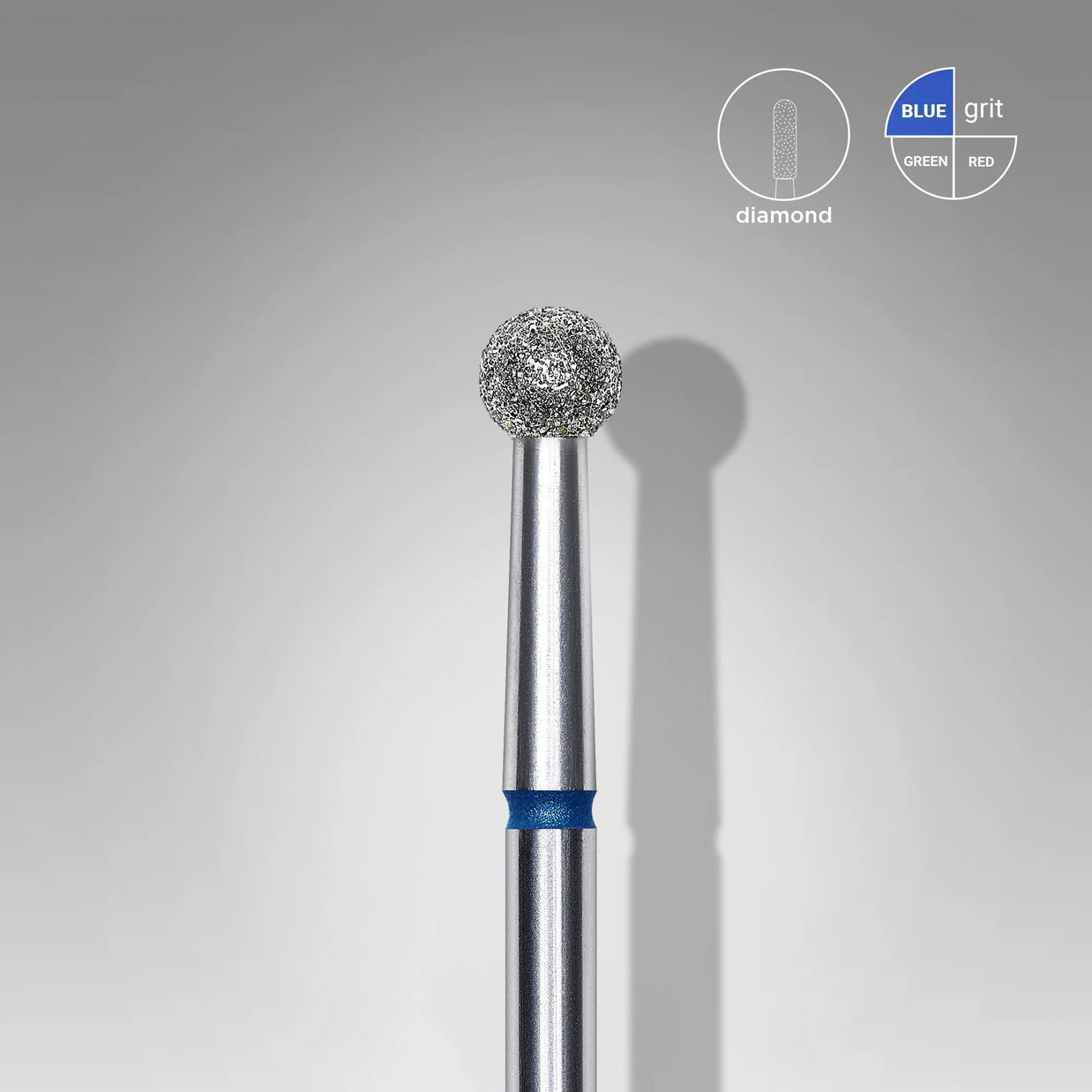 STALEKS PRO STALEKS - diamantni nastavek BALL moder 3,5mm - Bellu
