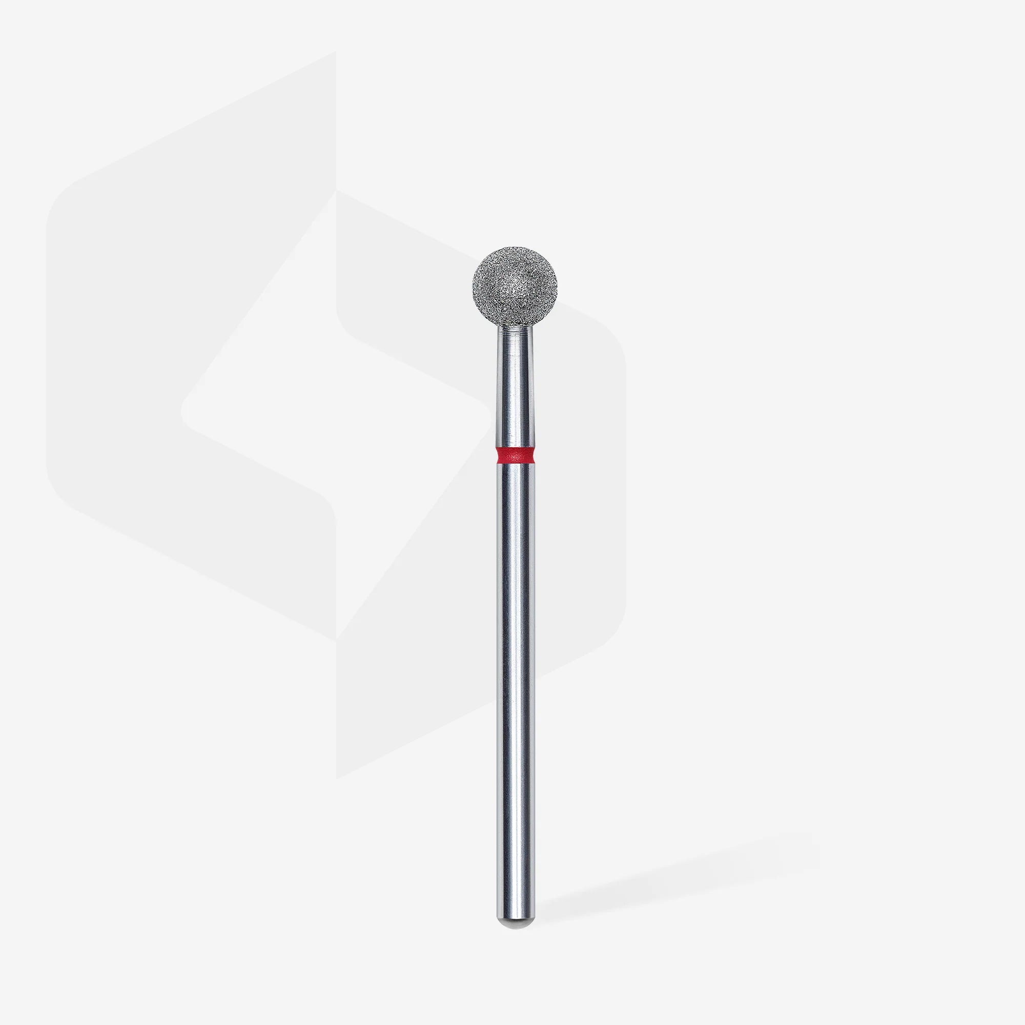 STALEKS PRO STALEKS - diamantni nastavek BALL rdeč 5mm - Bellu