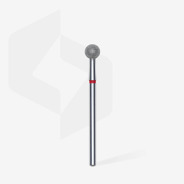 STALEKS PRO STALEKS - diamantni nastavek BALL rdeč 5mm - Bellu