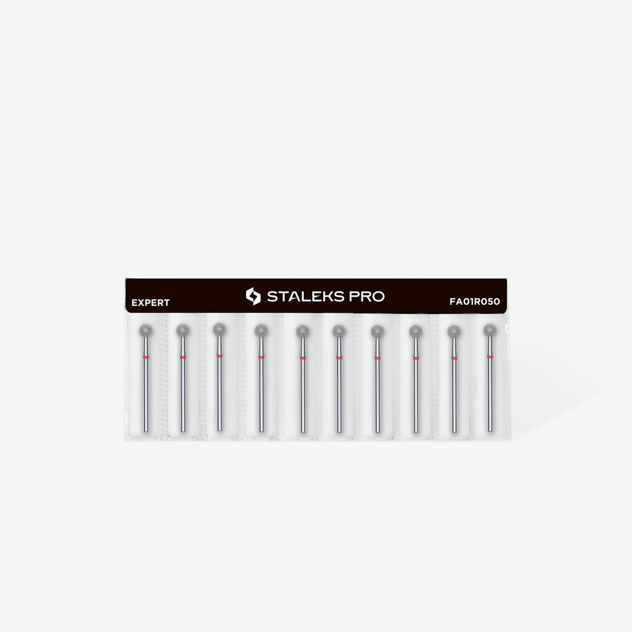 STALEKS PRO STALEKS - diamantni nastavek BALL rdeč 5mm - Bellu