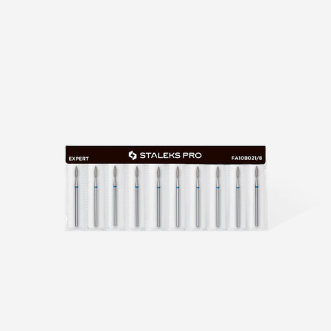 STALEKS PRO STALEKS - diamantni nastavek oster flame – moder 2,1mm - Bellu