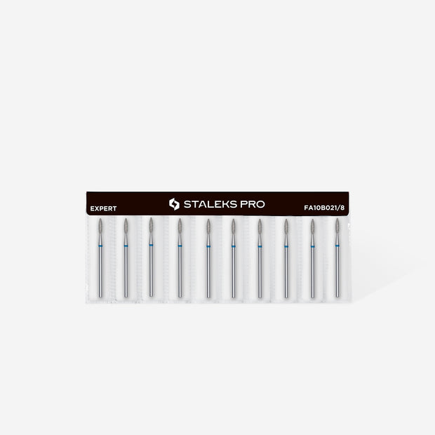 STALEKS PRO STALEKS - diamantni nastavek oster flame – moder 2,1mm - Bellu