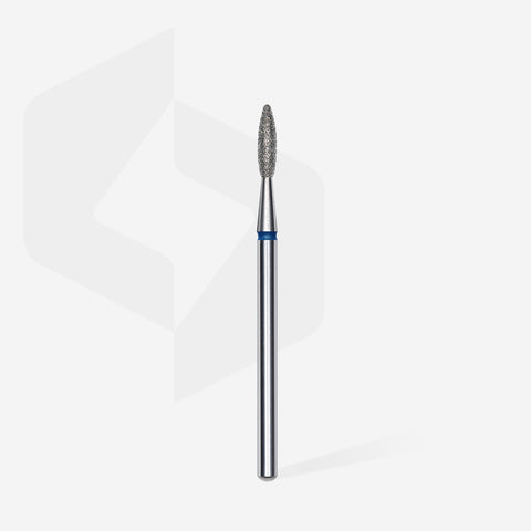 STALEKS PRO - diamantni nastavek oster flame – moder 2,1mm - Bellu