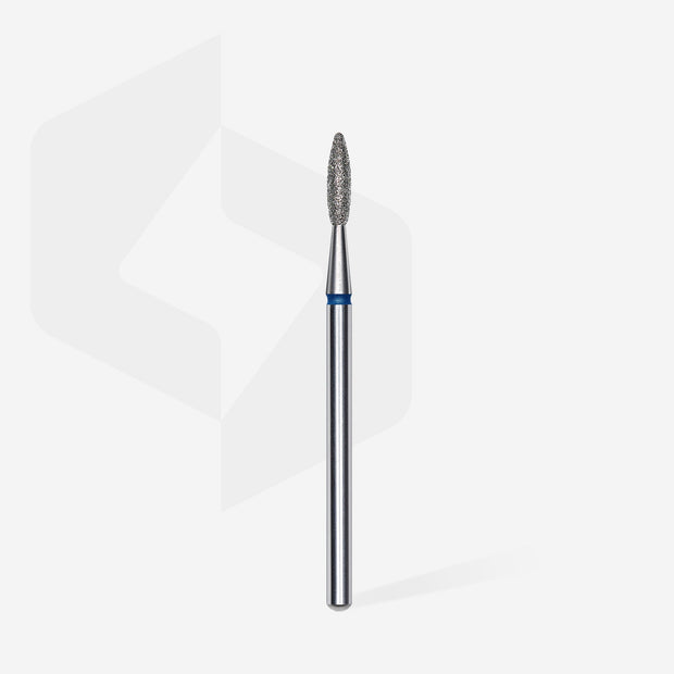 STALEKS PRO STALEKS - diamantni nastavek oster flame – moder 2,1mm - Bellu
