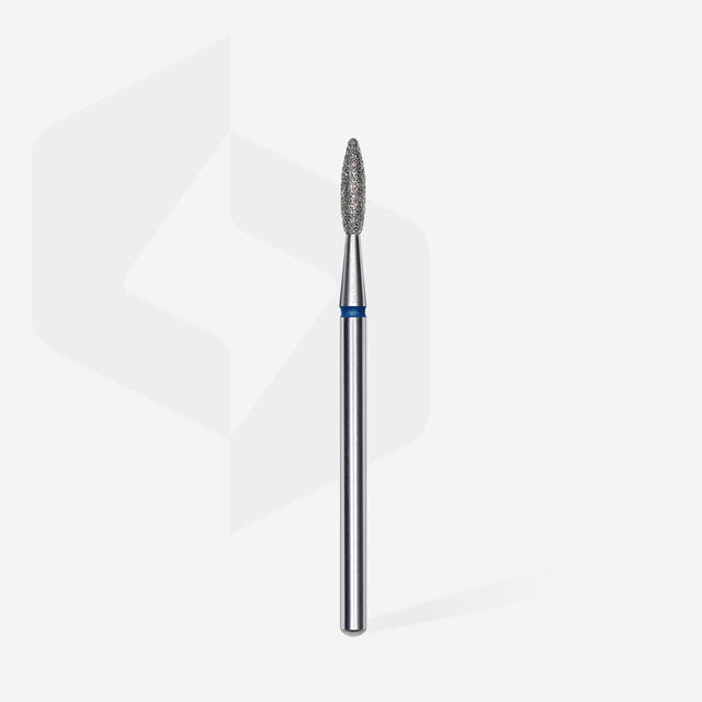 STALEKS PRO - diamantni nastavek oster flame – moder 2,1mm - Bellu