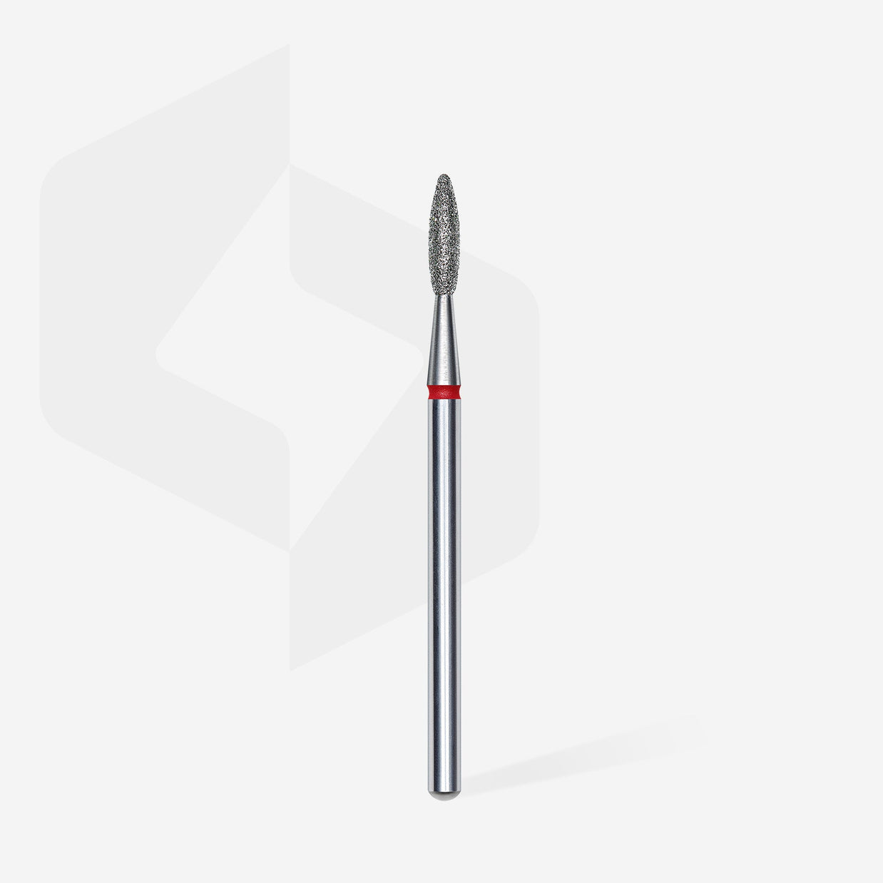 STALEKS PRO STALEKS - diamantni nastavek oster flame – rdeč 2,1 - Bellu