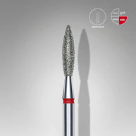 STALEKS PRO STALEKS - diamantni nastavek oster flame - rdeč 2,3 - Bellu