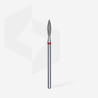 STALEKS PRO STALEKS - diamantni nastavek oster flame – rdeč 2,3 - Bellu