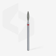 STALEKS PRO STALEKS - diamantni nastavek oster flame - rdeč 2,3 - Bellu