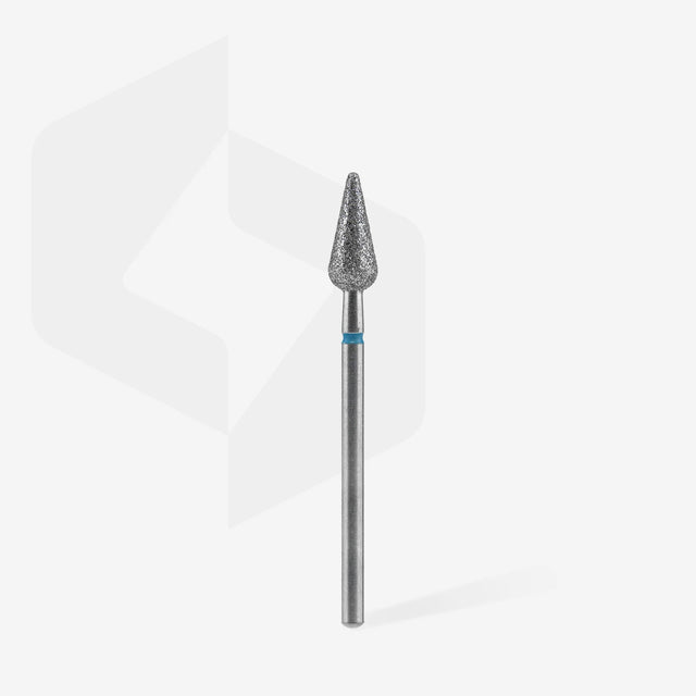 STALEKS PRO - diamantni nastavek ostro hruškast moder 5/12mm - Bellu
