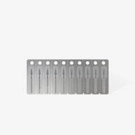 STALEKS PRO STALEKS - diamantni nastavek ostro hruškast rdeč 5/12mm - 9+1 AKCIJA - Bellu