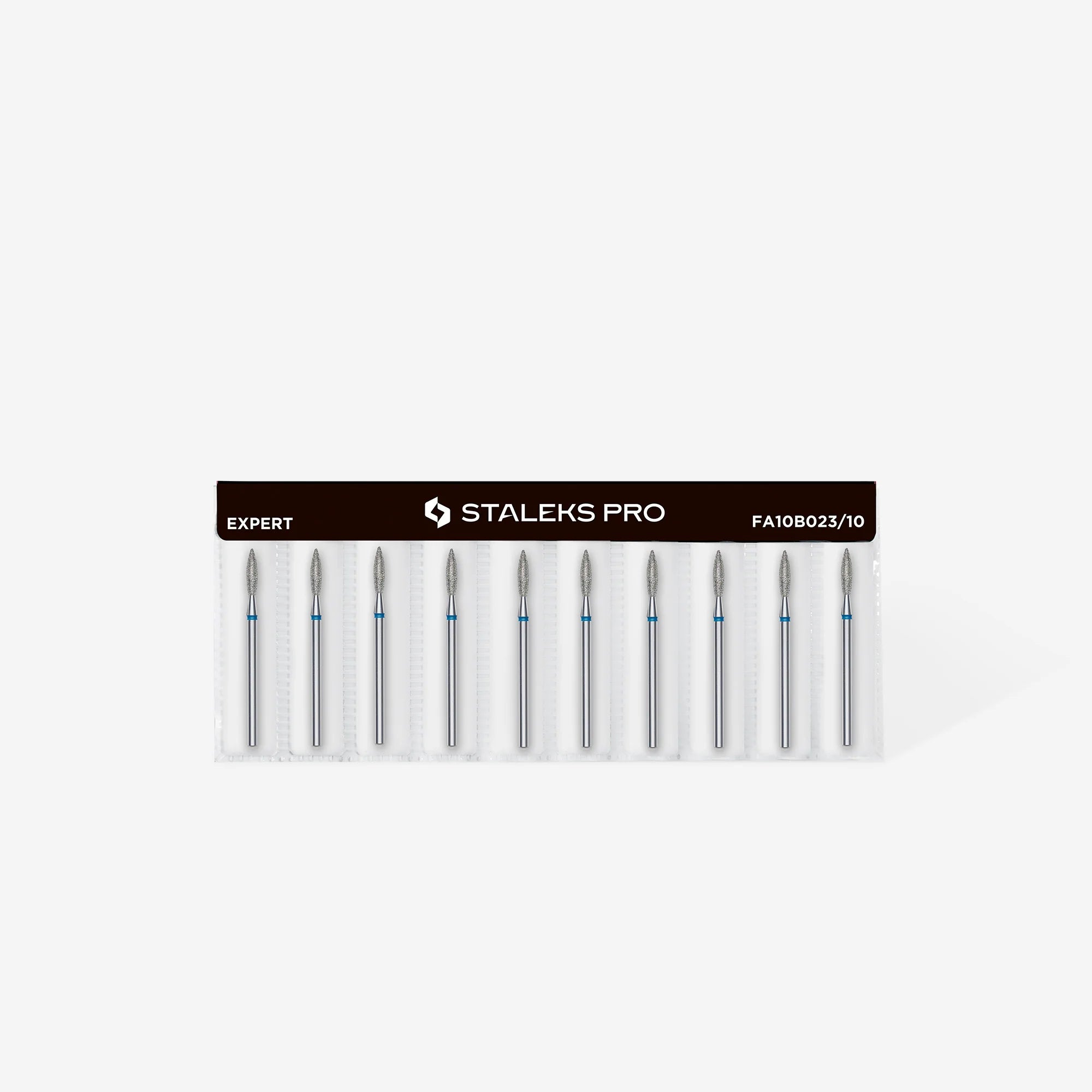 STALEKS PRO STALEKS - diamantni nastavek safe flame – moder 2,3mm - 9+1 AKCIJA - Bellu