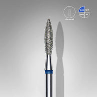 STALEKS PRO STALEKS - diamantni nastavek safe flame – moder 2,3mm - 9+1 AKCIJA - Bellu