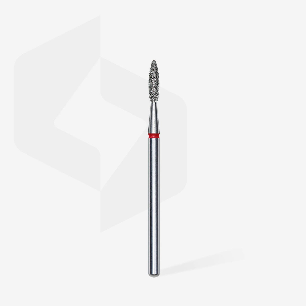 STALEKS PRO STALEKS - diamantni nastavek safe flame – rdeč 2,1 mm - 9+1 AKCIJA - Bellu