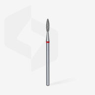STALEKS PRO STALEKS - diamantni nastavek safe flame – rdeč 2,1 mm - 9+1 AKCIJA - Bellu
