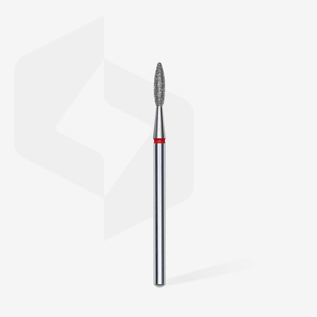 STALEKS PRO STALEKS - diamantni nastavek safe flame – rdeč 2,1 mm - 9+1 AKCIJA - Bellu