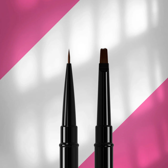 STALEKS PRO - Dvostranski čopič EXPERT, liner 7 mm / za gel 7 mm - Bellu