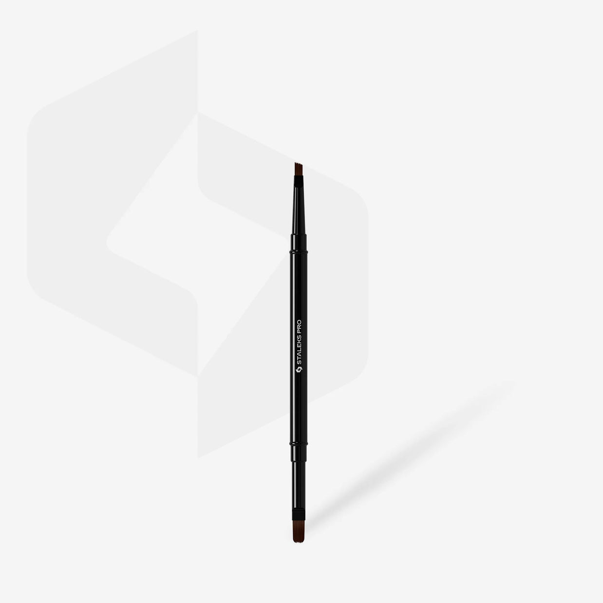 STALEKS PRO STALEKS - Dvostranski čopič EXPERT, za gel 11 mm / za gel 7 mm - Bellu