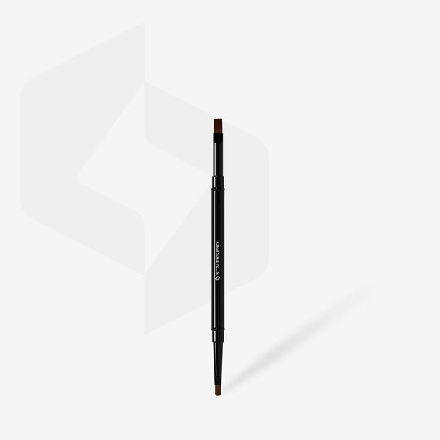 STALEKS PRO STALEKS - Dvostranski čopič EXPERT, za gel 7 mm / za gel 10 mm - Bellu