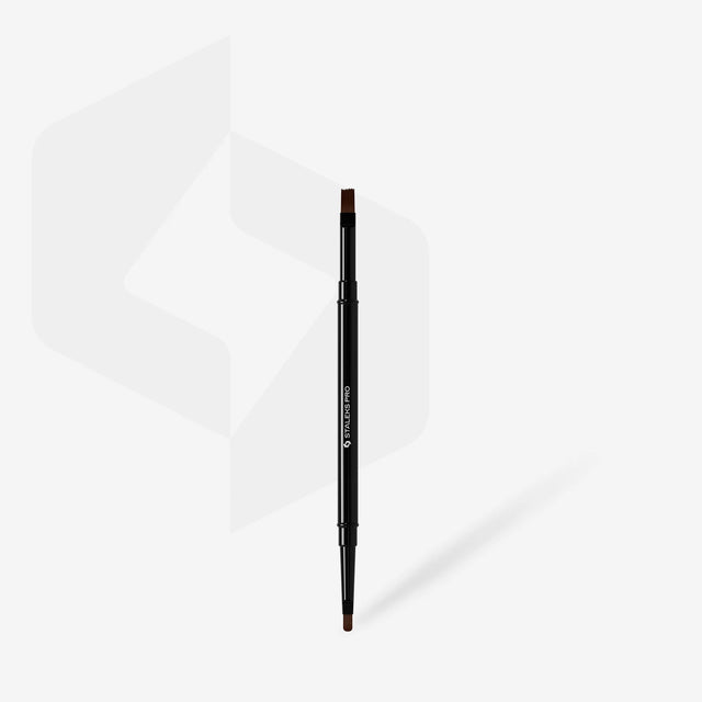 STALEKS PRO STALEKS - Dvostranski čopič EXPERT, za gel 7 mm / za gel 10 mm - Bellu