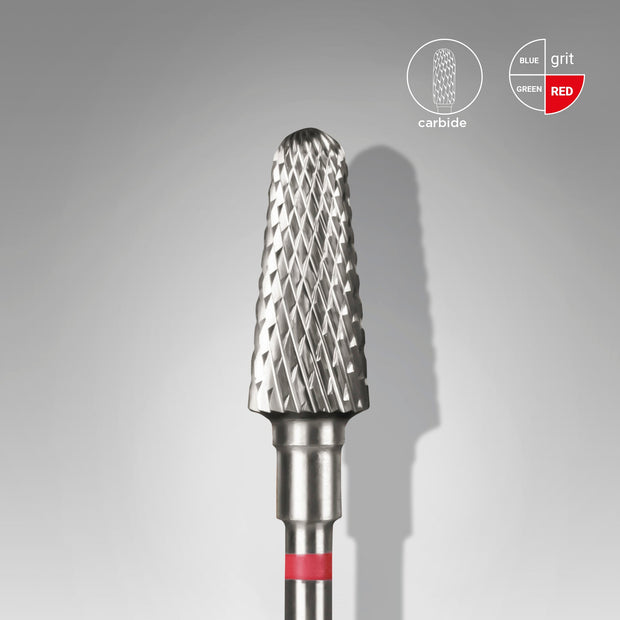 STALEKS PRO STALEKS - Karbidni nastavek frustum 6mm – rdeč - Bellu