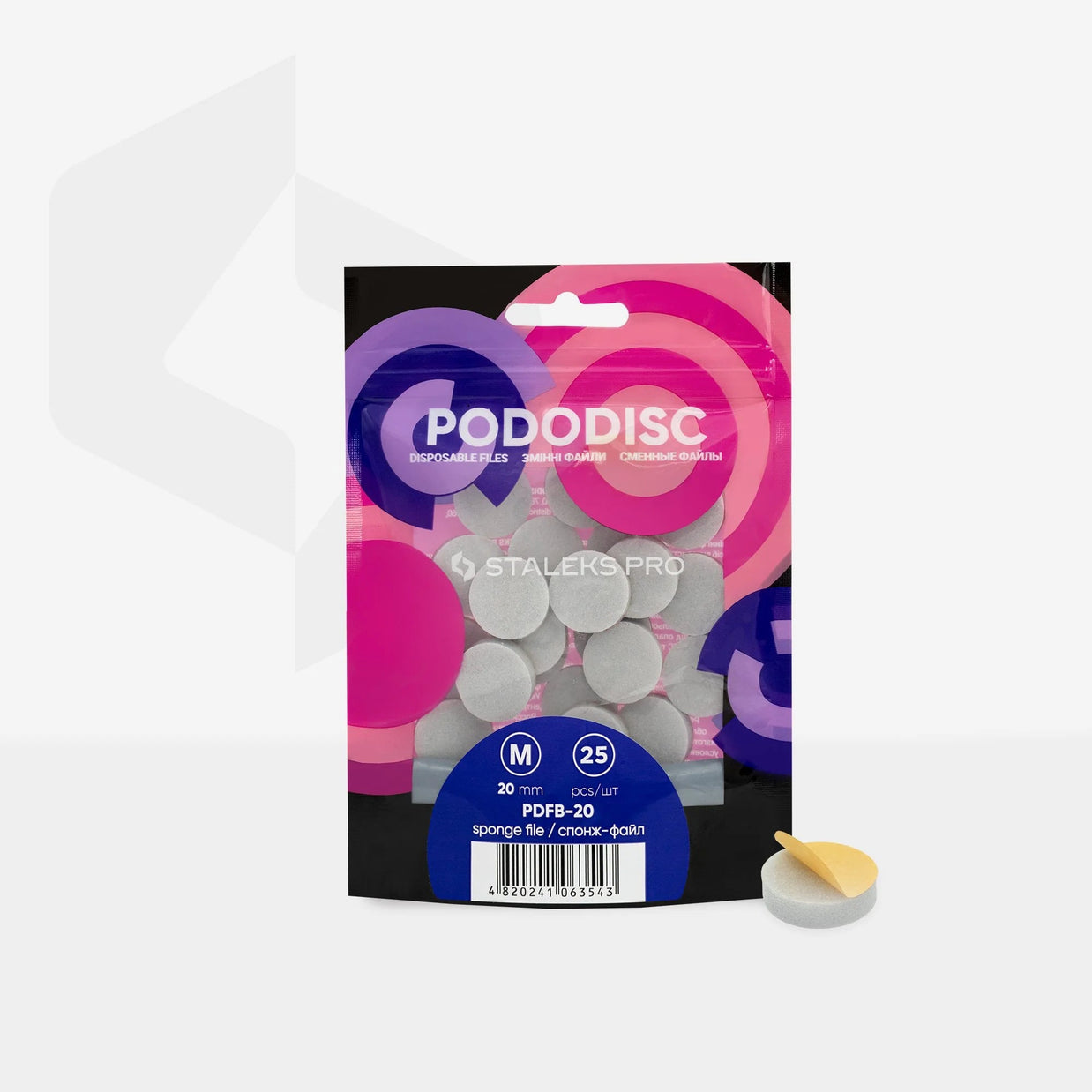 STALEKS PRO STALEKS - Pilica gobica PODODISC M EXPERT 20 (25kos) - Bellu