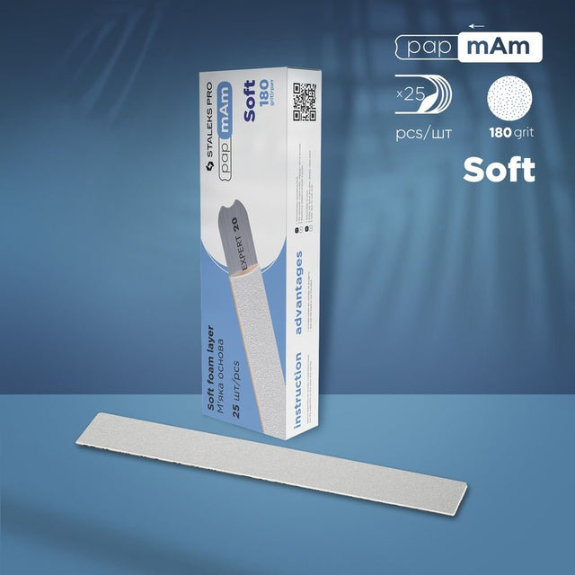 STALEKS PRO STALEKS - pilice z mehko penasto plastjo papmAm EXPERT 20 - (25 kos) - Bellu