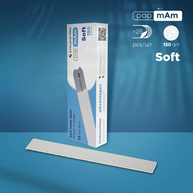 STALEKS PRO - pilice z mehko penasto plastjo papmAm EXPERT 20 - (25 kos) - Bellu