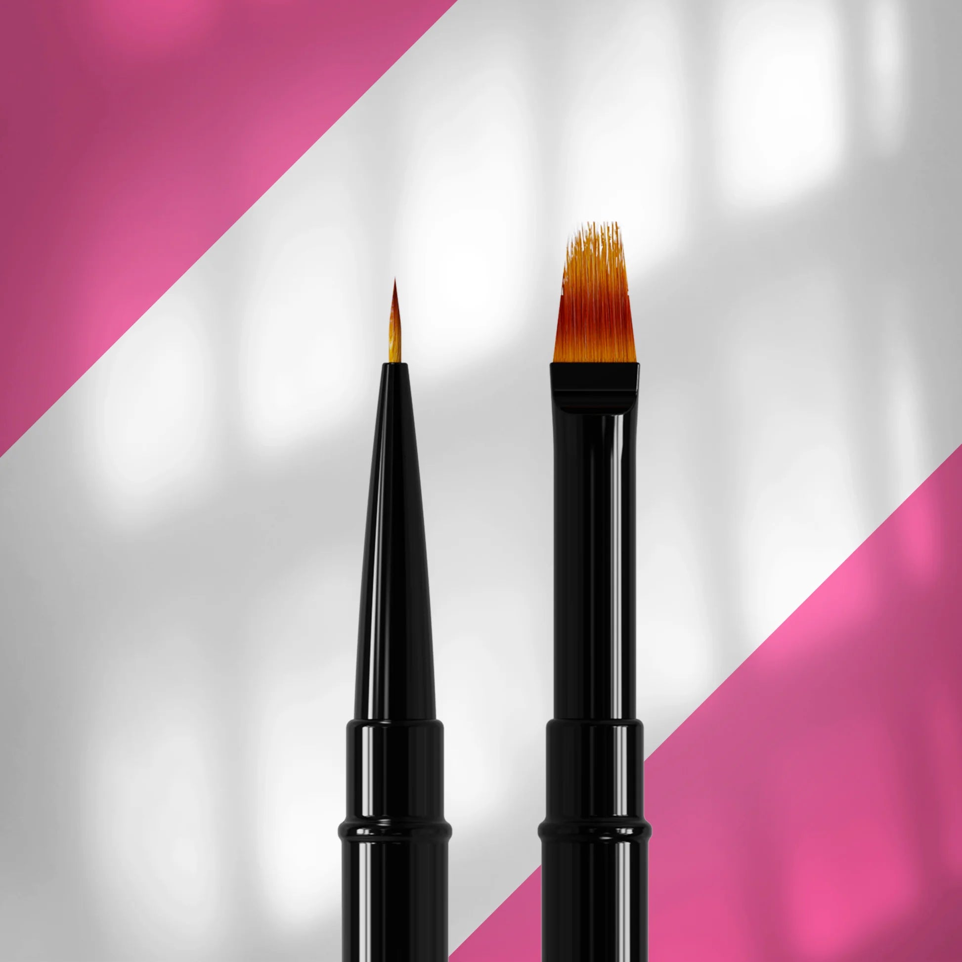 STALEKS PRO - Dvostranski čopič EXPERT, liner 7mm / za gradient 11mm - Bellu