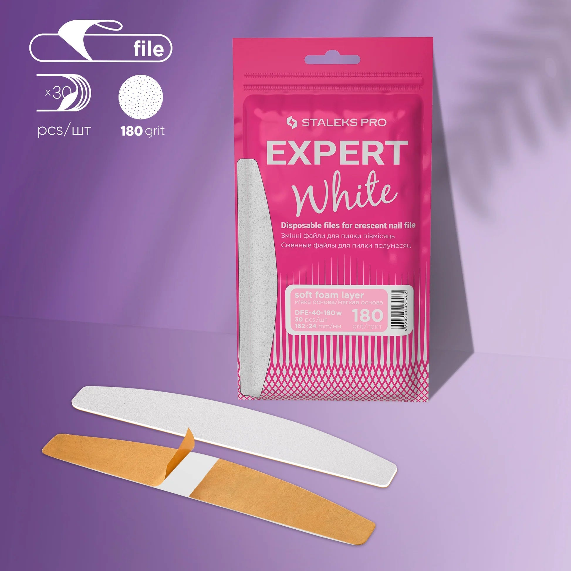STALEKS PRO STALEKS - Samolepilne pilice 180 - DFE - 40 – 30kos - Bellu