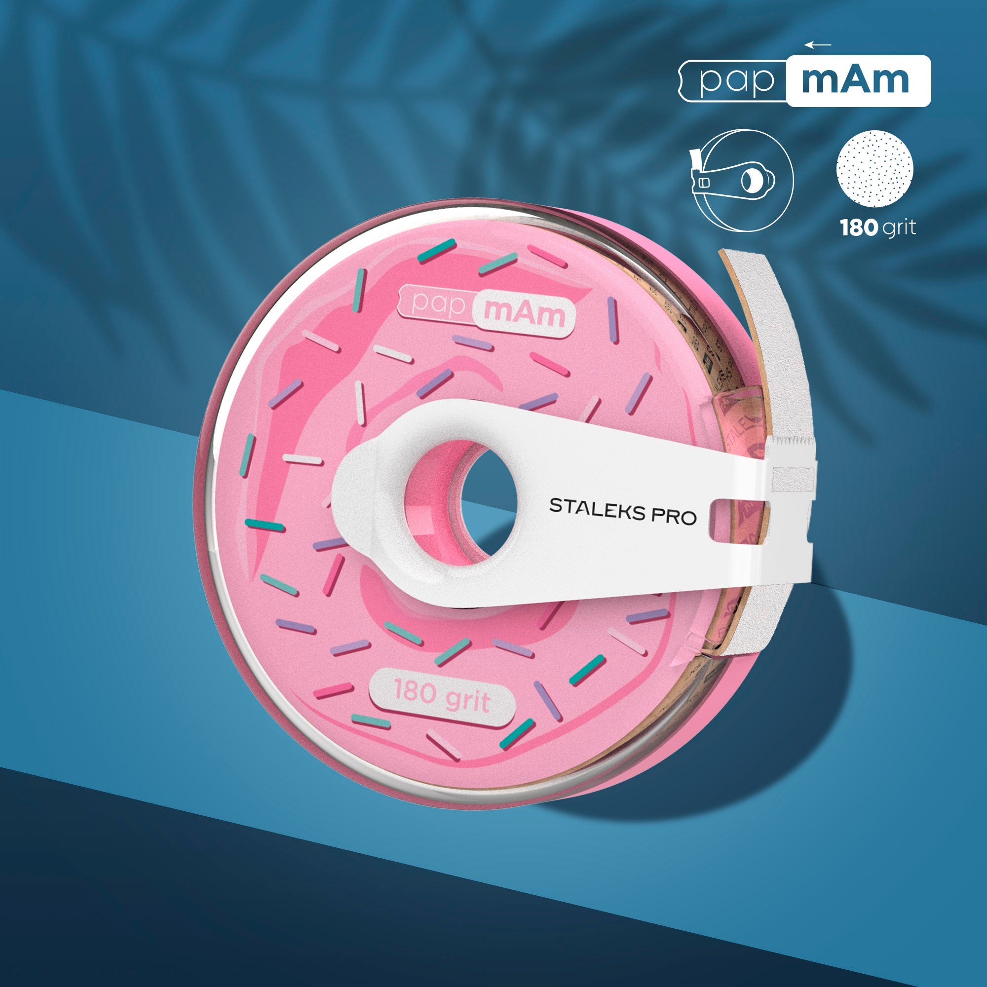STALEKS PRO STALEKS - samolepilni brusni trak papmAm EXPERT v plastičnem ohišju - Bellu