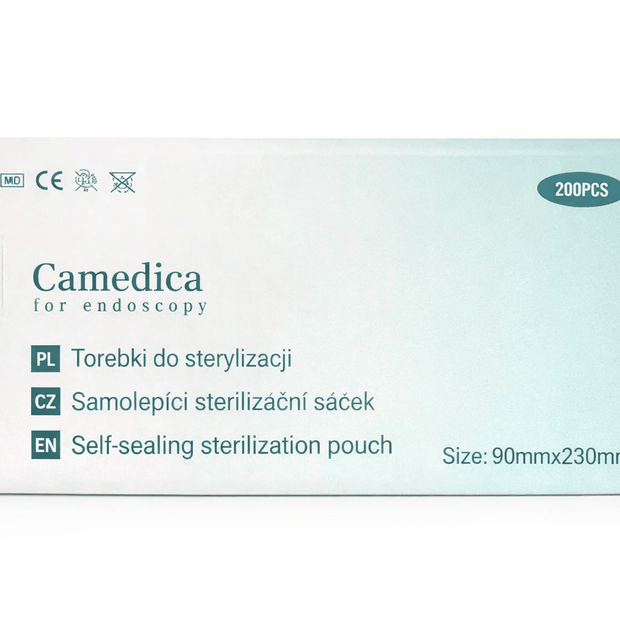CAMEDICA Sterilizacijska vrečka - 90x230mm – 200kos - Bellu