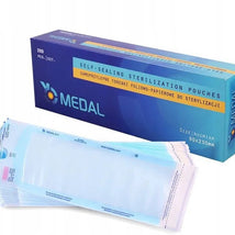 Medal Sterilizacijska vrečka - MEDAL (avtoklav) – 90x230mm – 200kos - Bellu