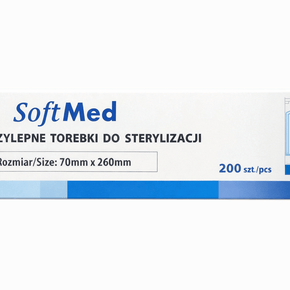 SOFTMED Sterilizacijska vrečka - 70x260mm – 200kos - Bellu