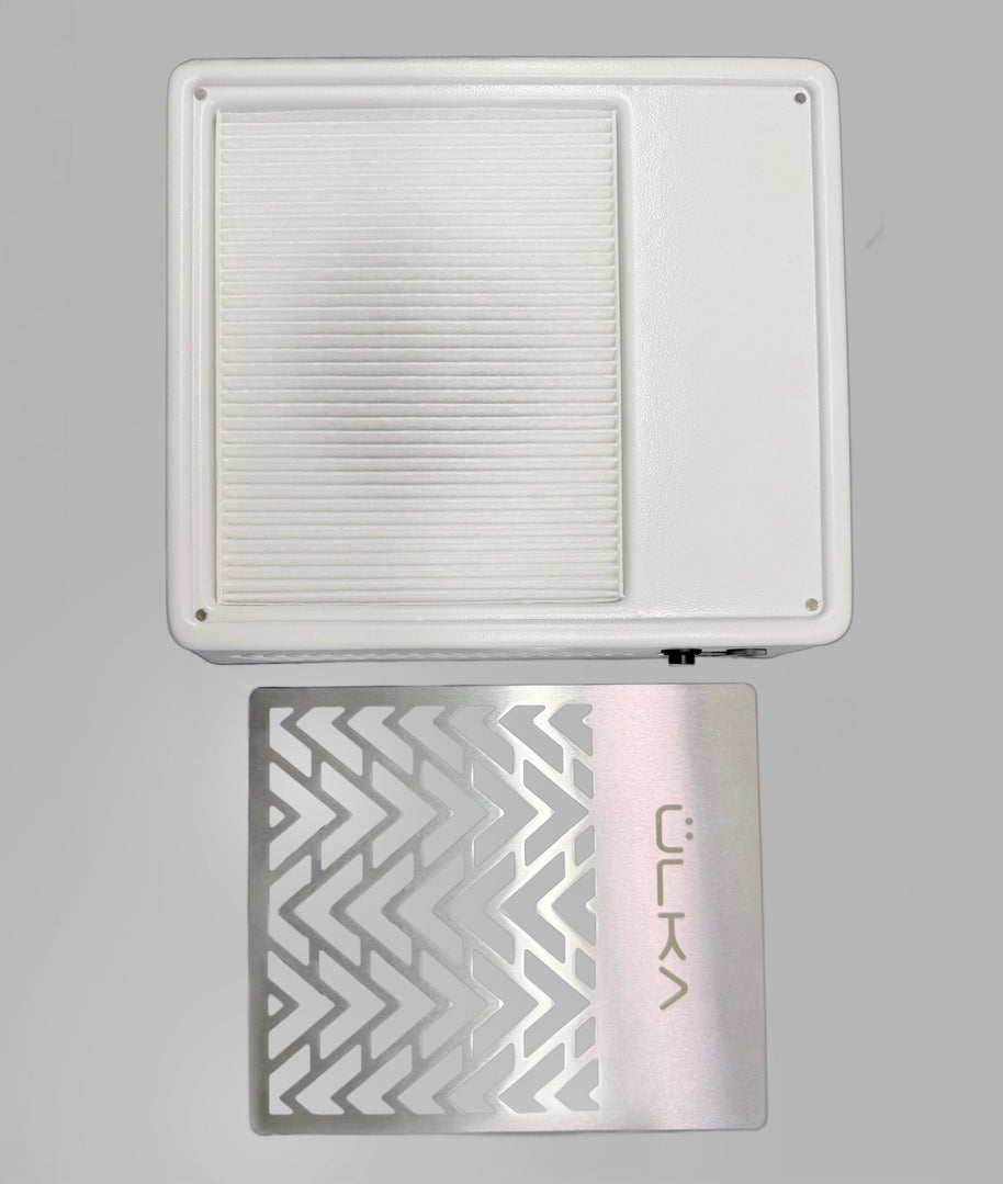 Bellu ÜLKA - Namizni sesalec prahu za nohte - Handy - Bellu