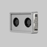 Ulka Nano sive barve z dvema ventilatorjema | Bellu.eu