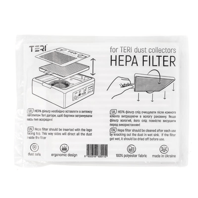 TERI Univerzalni HEPA filter za sesalec prahu Teri - Bellu